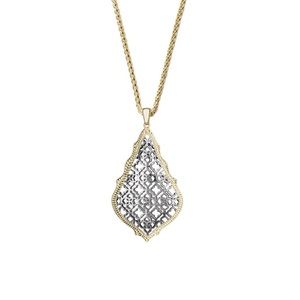 Kendra Scott Aiden Necklace in Silver & Gold